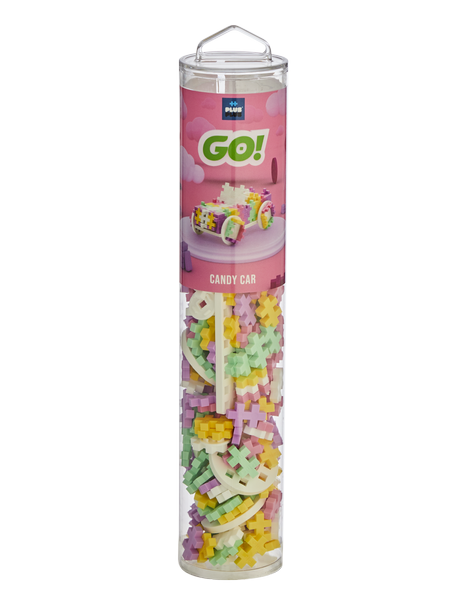 Plus-Plus GO!, Mini Tuba - 200 szt Candy car