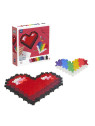 Plus-Plus Mini, Puzzle po numerach 250 szt - 2 Serca