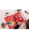Plus-Plus Mini, Puzzle po numerach 250 szt - 2 Serca