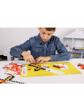 Plus-Plus Mini, Puzzle po numerach 250 szt - Miecz i ogień USZKODZONE OPAKOWANIE RABAT 10%