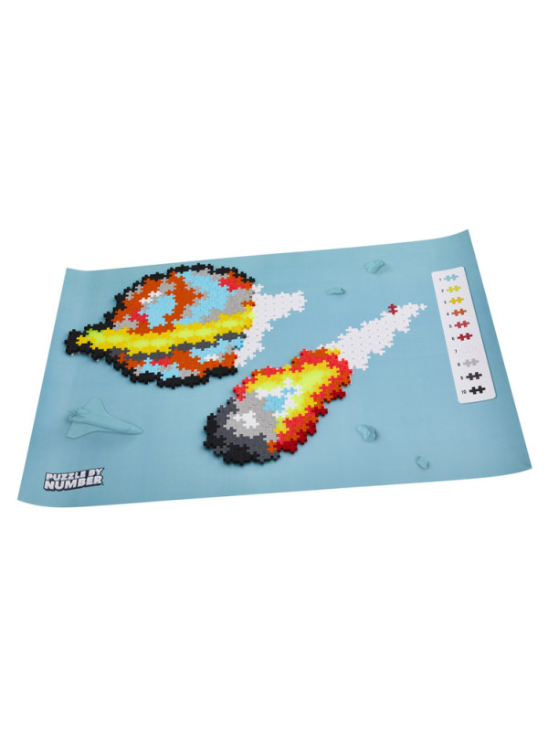 Plus-Plus Mini, Puzzle po numerach 500 szt - Kosmos USZKODZONE OPAKOWANIE RABAT 10%