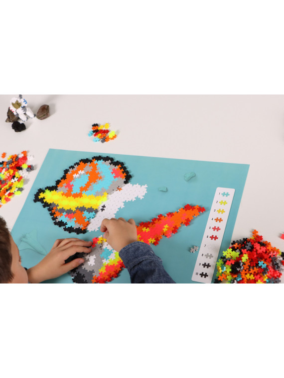 Plus-Plus Mini, Puzzle po numerach 500 szt - Kosmos USZKODZONE OPAKOWANIE RABAT 10%