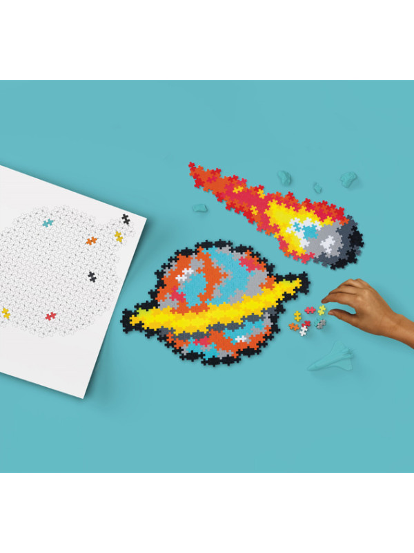 Plus-Plus Mini, Puzzle po numerach 500 szt - Kosmos USZKODZONE OPAKOWANIE RABAT 10%