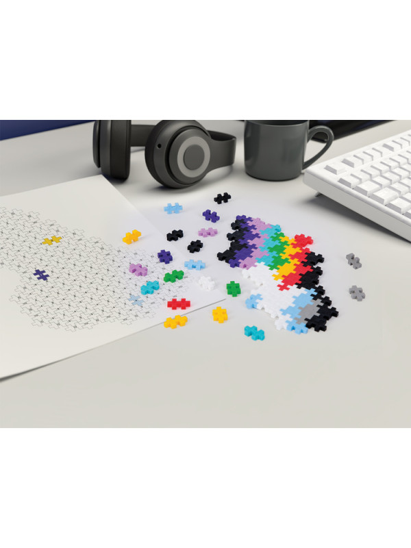 Puzzle sensoryczne dla dzieci - Układanka Tęcza Plus Plus
