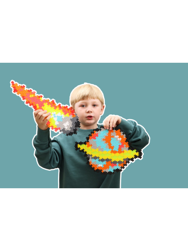 Plus-Plus Mini, Puzzle po numerach 500 szt - Kosmos USZKODZONE OPAKOWANIE RABAT 10%