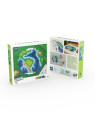 Plus-Plus Mini, Puzzle po numerach 800 szt - Kula ziemska