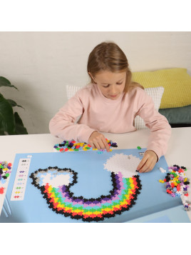 Puzzle sensoryczne dla dzieci - Układanka Tęcza Plus Plus