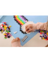 Puzzle sensoryczne dla dzieci - Układanka Tęcza Plus Plus