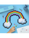 Puzzle sensoryczne dla dzieci - Układanka Tęcza Plus Plus