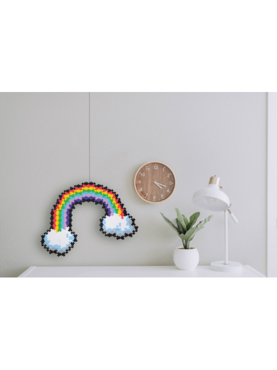 Puzzle sensoryczne dla dzieci - Układanka Tęcza Plus Plus