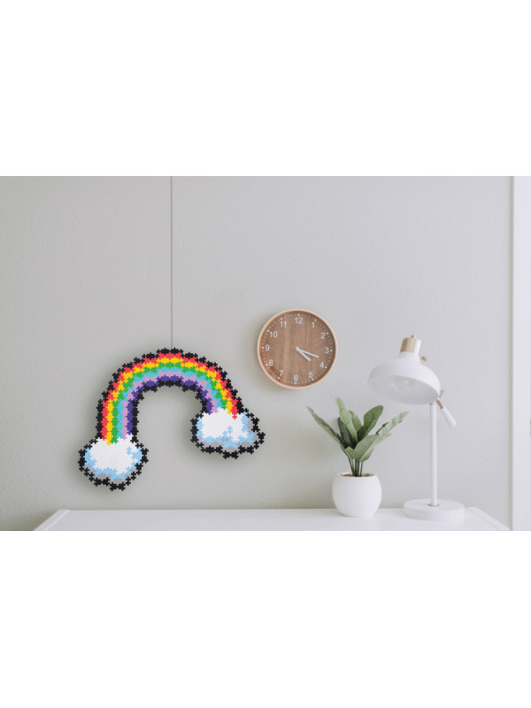 Puzzle sensoryczne dla dzieci - Układanka Tęcza Plus Plus
