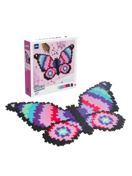 Plus-Plus Mini, Puzzle po numerach 800 szt - Motyl  10% USZKODZONE OPAKOWANIE