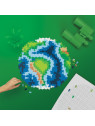 Plus-Plus Mini, Puzzle po numerach 800 szt - Kula ziemska