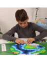 Plus-Plus Mini, Puzzle po numerach 800 szt - Kula ziemska