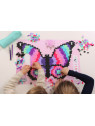 Plus-Plus Mini, Puzzle po numerach 800 szt - Motyl  10% USZKODZONE OPAKOWANIE