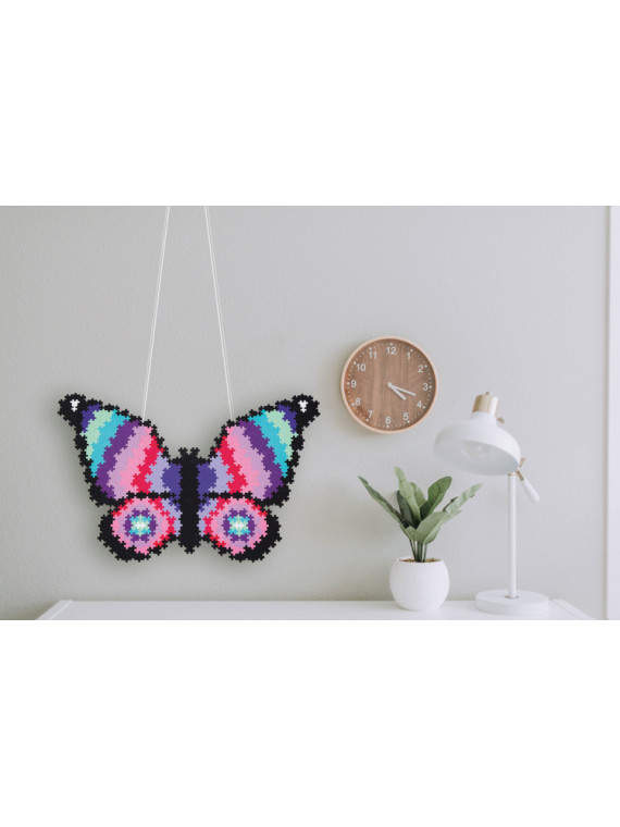 Plus-Plus Mini, Puzzle po numerach 800 szt - Motyl  10% USZKODZONE OPAKOWANIE