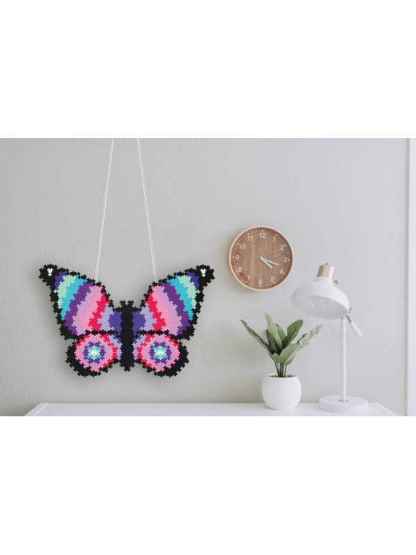 Plus-Plus Mini, Puzzle po numerach 800 szt - Motyl  10% USZKODZONE OPAKOWANIE