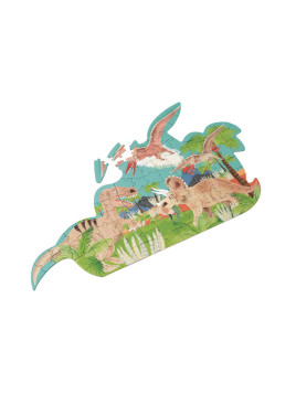 Scratch, Dwustronne Puzzle XL (100 elem) Dinozaury i szkielety