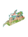 Scratch, Dwustronne Puzzle XL (100 elem) Dinozaury i szkielety