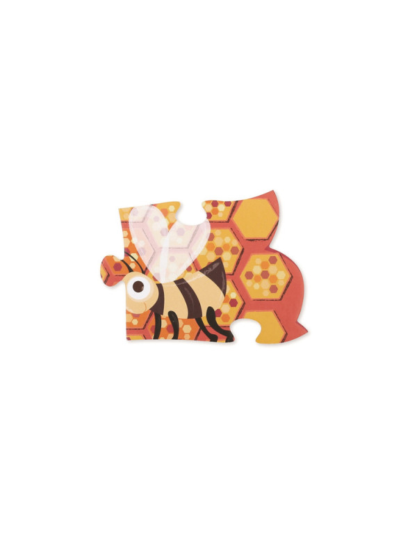 Scratch, Dwustronne Puzzle XL (2 x 20 elem) Pszczoły i Ul
