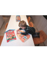 Scratch, Dwustronne Puzzle XL (2 x 20 elem) Pszczoły i Ul