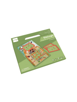 Scratch, magnetyczna układanka - 18 kart zadań Labirynt Ogród USZKODZONE OPAKOWANIE RABAT 10%