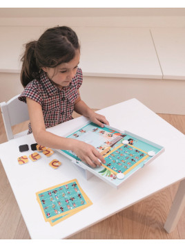 Scratch, magnetyczna układanka - 18 kart zadań Labirynt Ogród USZKODZONE OPAKOWANIE RABAT 10%