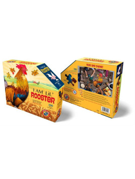 MADD CAPP,  Puzzle konturowe I AM Kogut - 100 elem.