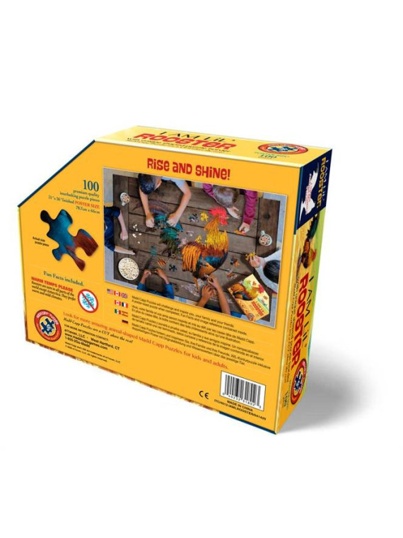 MADD CAPP,  Puzzle konturowe I AM Kogut - 100 elem.