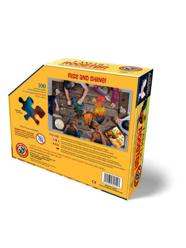 MADD CAPP,  Puzzle konturowe I AM Kogut - 100 elem.
