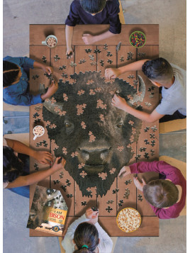 MADD CAPP,  Puzzle konturowe I AM - Bizon 550 elem.