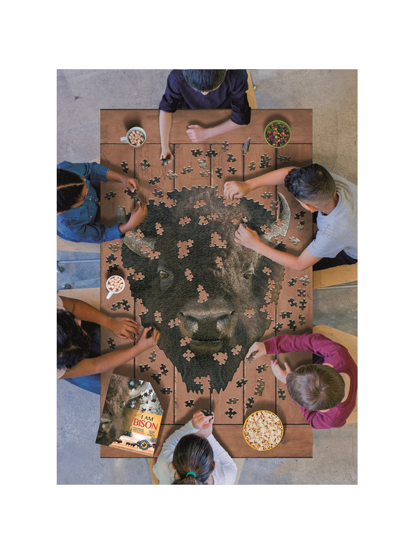 MADD CAPP,  Puzzle konturowe I AM - Bizon 550 elem.