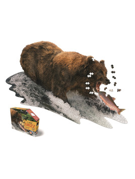 MADD CAPP,  Puzzle konturowe I AM - Grizzly 1000 elem.