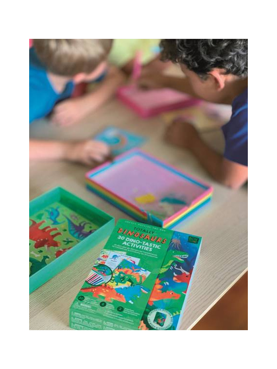 Box Candiy, zestaw artystyczny DINO 30 kart pracy