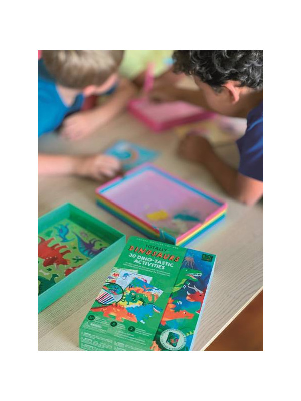 Box Candiy, zestaw artystyczny DINO 30 kart pracy