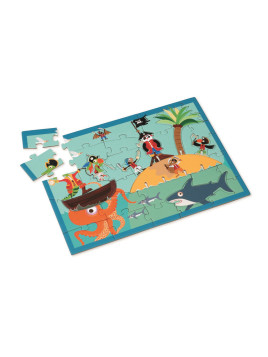Scratch, Puzzle 2w1 -- 2D i 3D scenografia Piraci