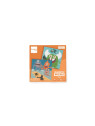 Scratch, Puzzle magnetyczne - książka podróżna Stworki 2 obrazki 40 elem.