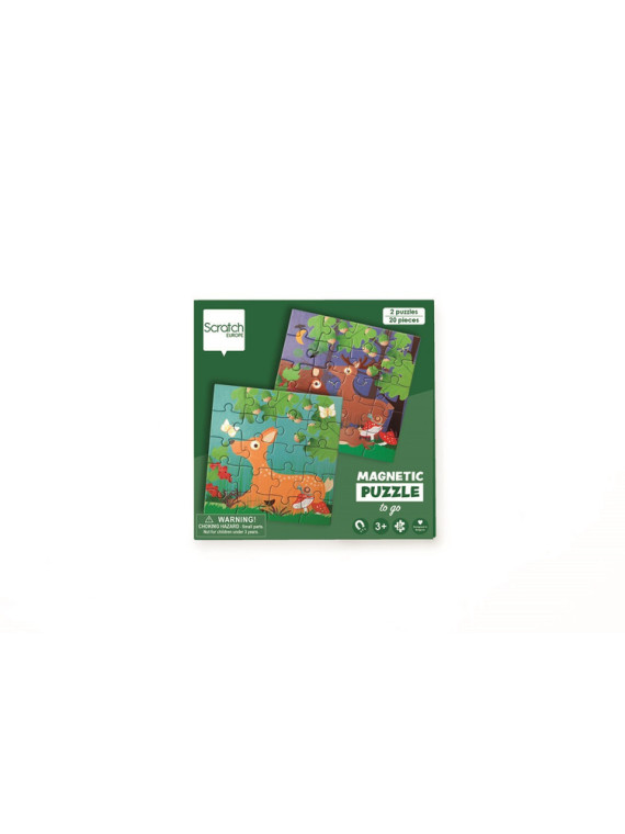 Puzzle Magnetyczne Książka Podróżna w Lesie