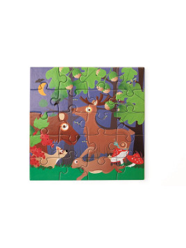 Puzzle Magnetyczne Książka Podróżna w Lesie