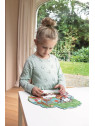 Scratch, Puzzle konturowe Safari 30 elem.