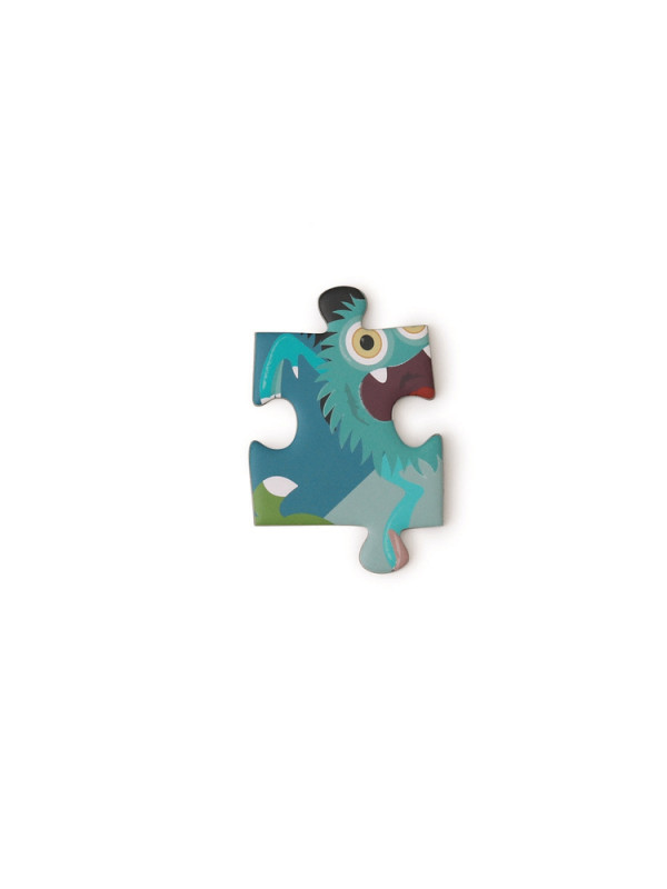 Scratch, Puzzle konturowe Stworki 33 elem.