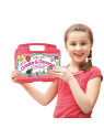 Woskowe sznureczki Wikki Stix - Różowa walizka XL 144 szt