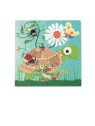 Scratch, Puzzle magnetyczne - książka podróżna W ogrodzie 2 obrazki 40 elem.