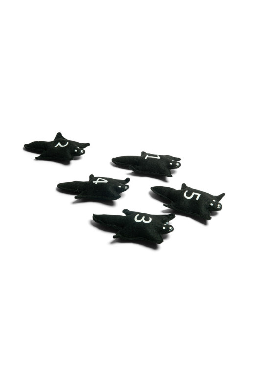 BS Toys, Zestaw 5 chust animacyjnych - Latające wiewiórki