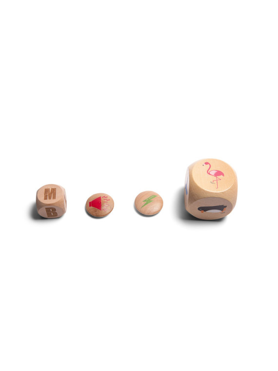 BS Toys, drewniana gra sensoryczna - Naśladuj ptaki