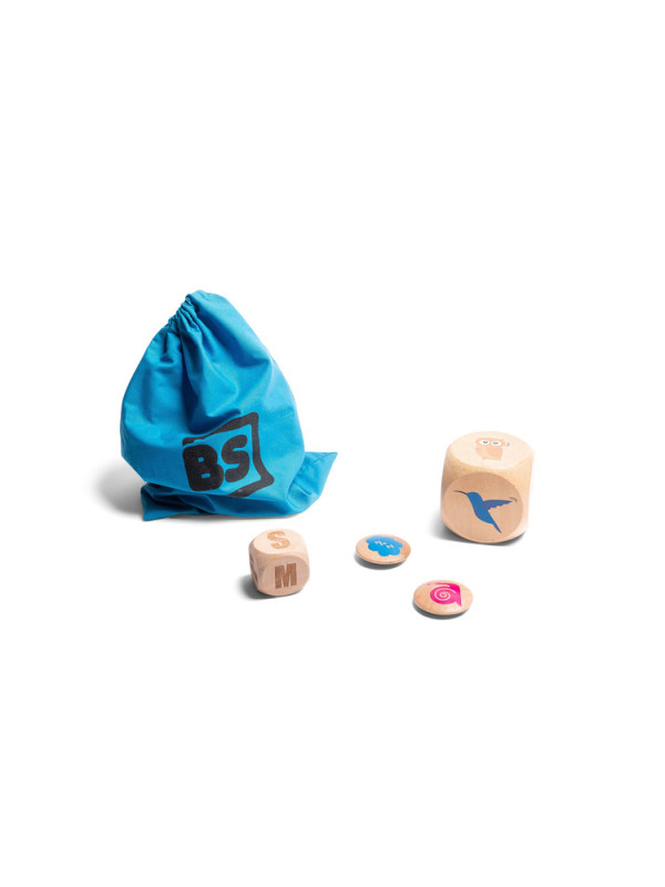 BS Toys, drewniana gra sensoryczna - Naśladuj ptaki
