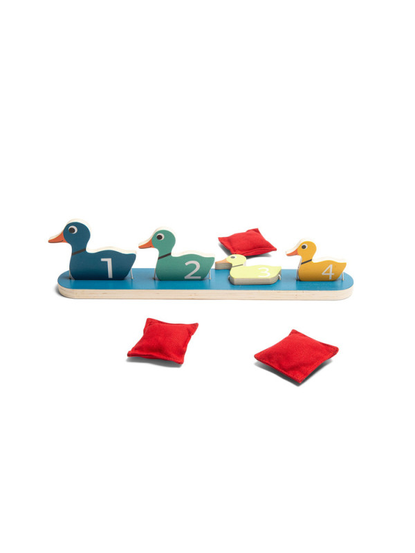 BS Toys, drewniana gra zręcznościowa Kaczki