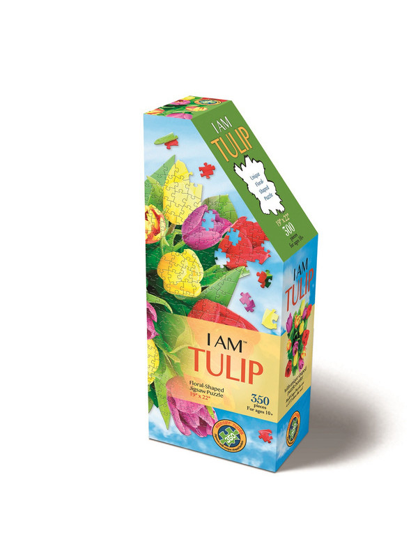 MADD CAPP,  Puzzle konturowe I AM - Tulipany 350 elem.