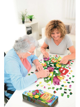 MADD CAPP,  Puzzle konturowe I AM - Tulipany 350 elem.