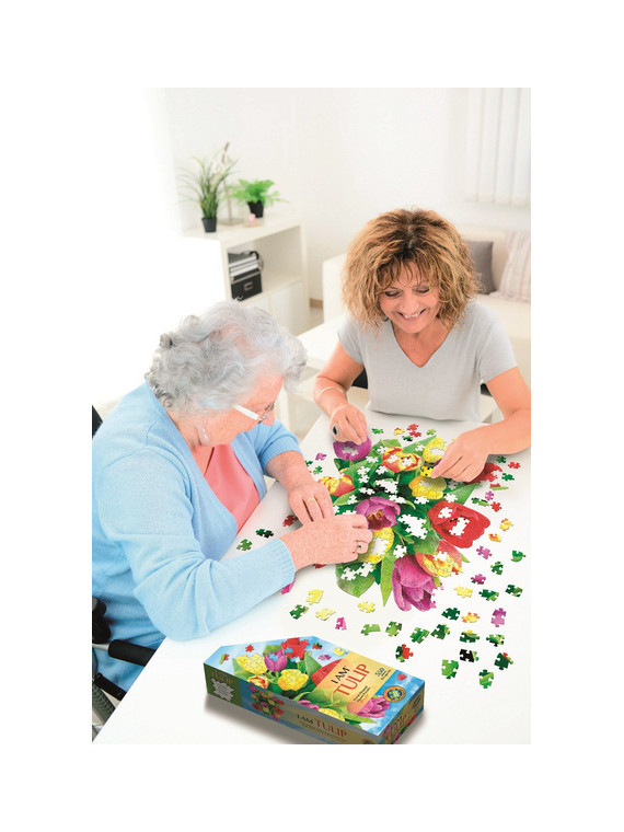MADD CAPP,  Puzzle konturowe I AM - Tulipany 350 elem.